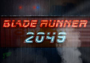 Blade Runner 2049 Neon poster