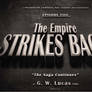 Star Wars - The Empire Strikes Back vintage title