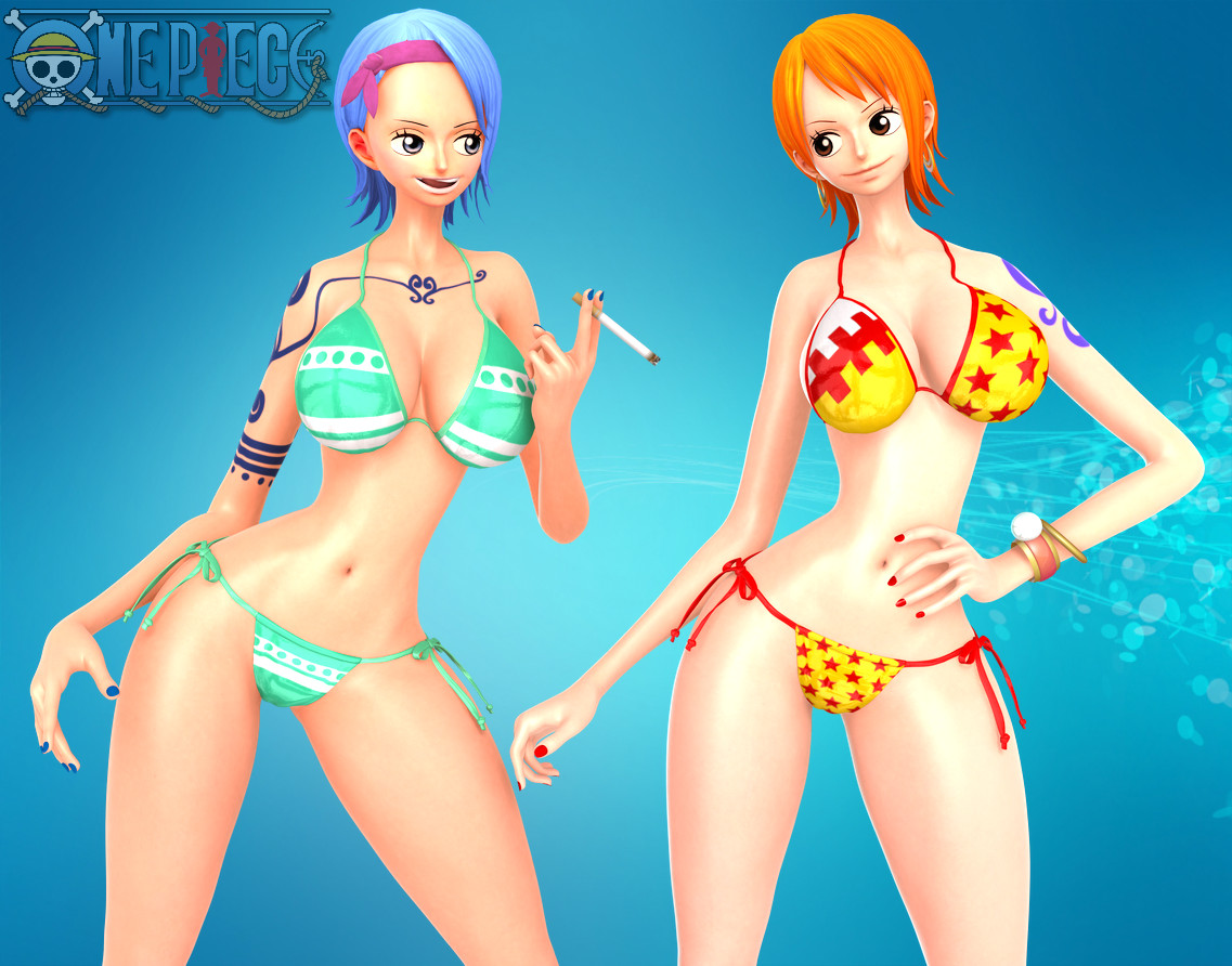 Nami and Nojiko 3D poses