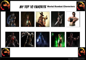 My Top 10 Mortal Kombat Kharacters