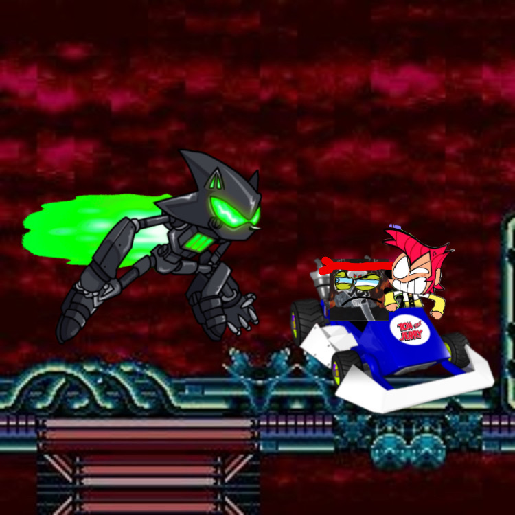 FURNACE VS MECHA SONIC(Sprite Animation) 