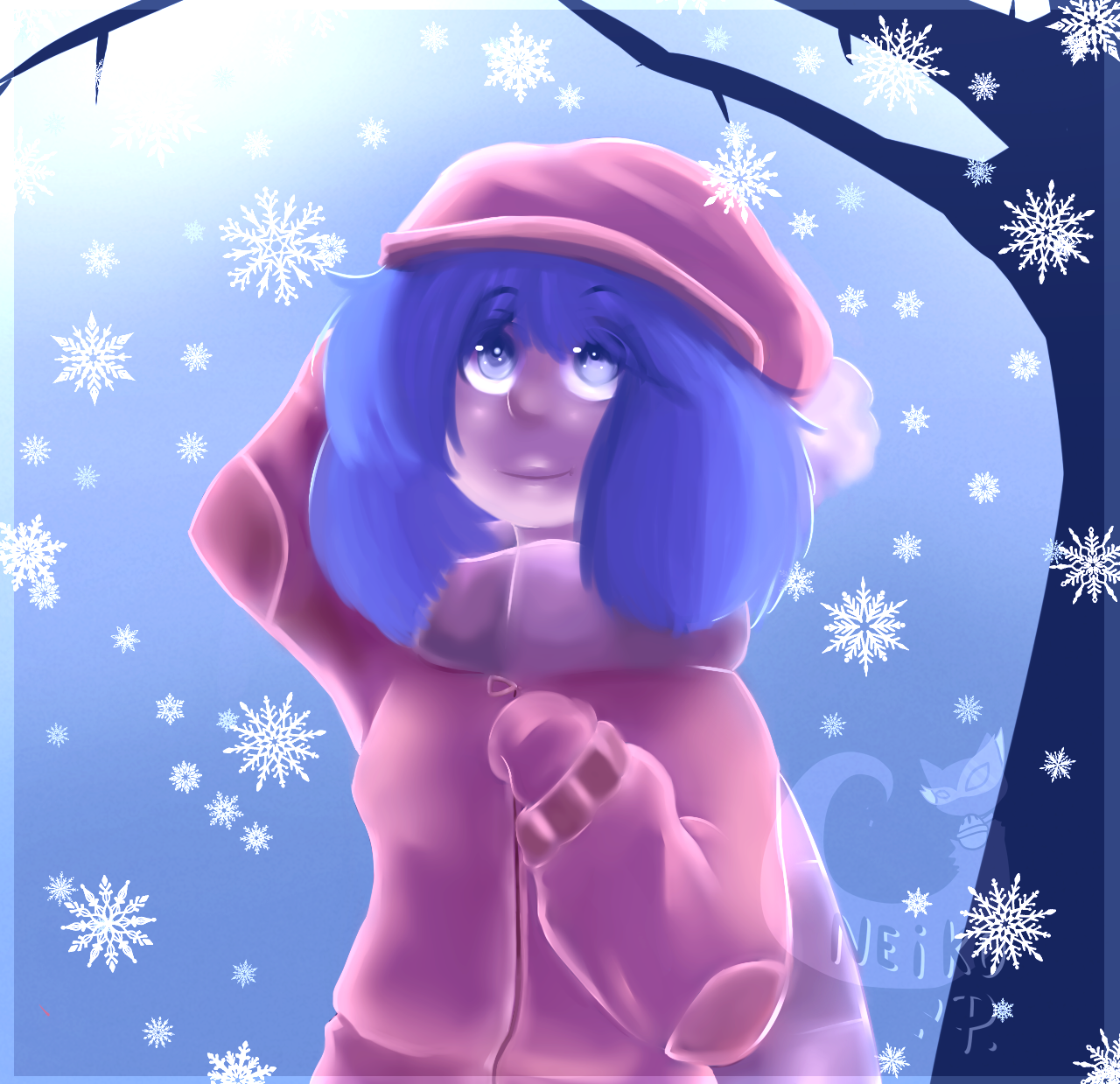 Deviantart Snow Snow (Original art). by nyan185430 on DeviantArt