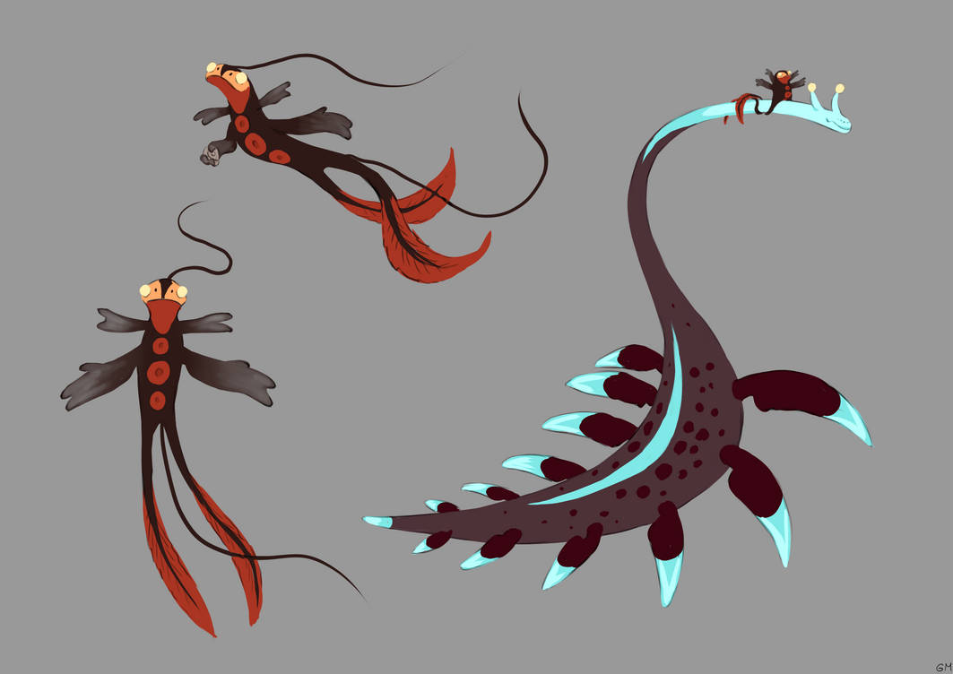 Nomo Fish Fish people (no name yet) by pizzaember on DeviantArt