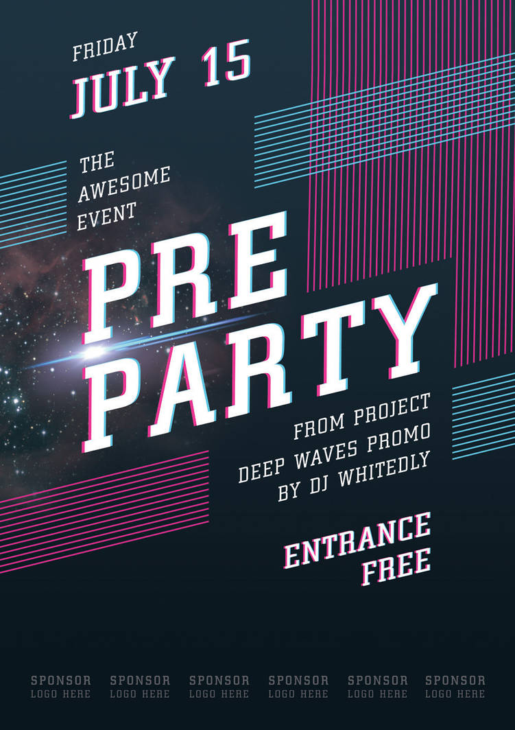 Event Poster Template By Itembridge On DeviantArt event-poster-template-by-itembridge-on-deviantart