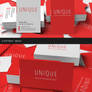Stack Business Cards Mock-Up