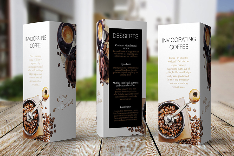 Trifold Table Tent Mockup by Itembridge on DeviantArt