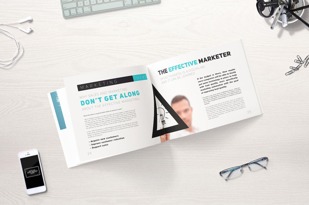US Landscape Magazine Mockups by Itembridge