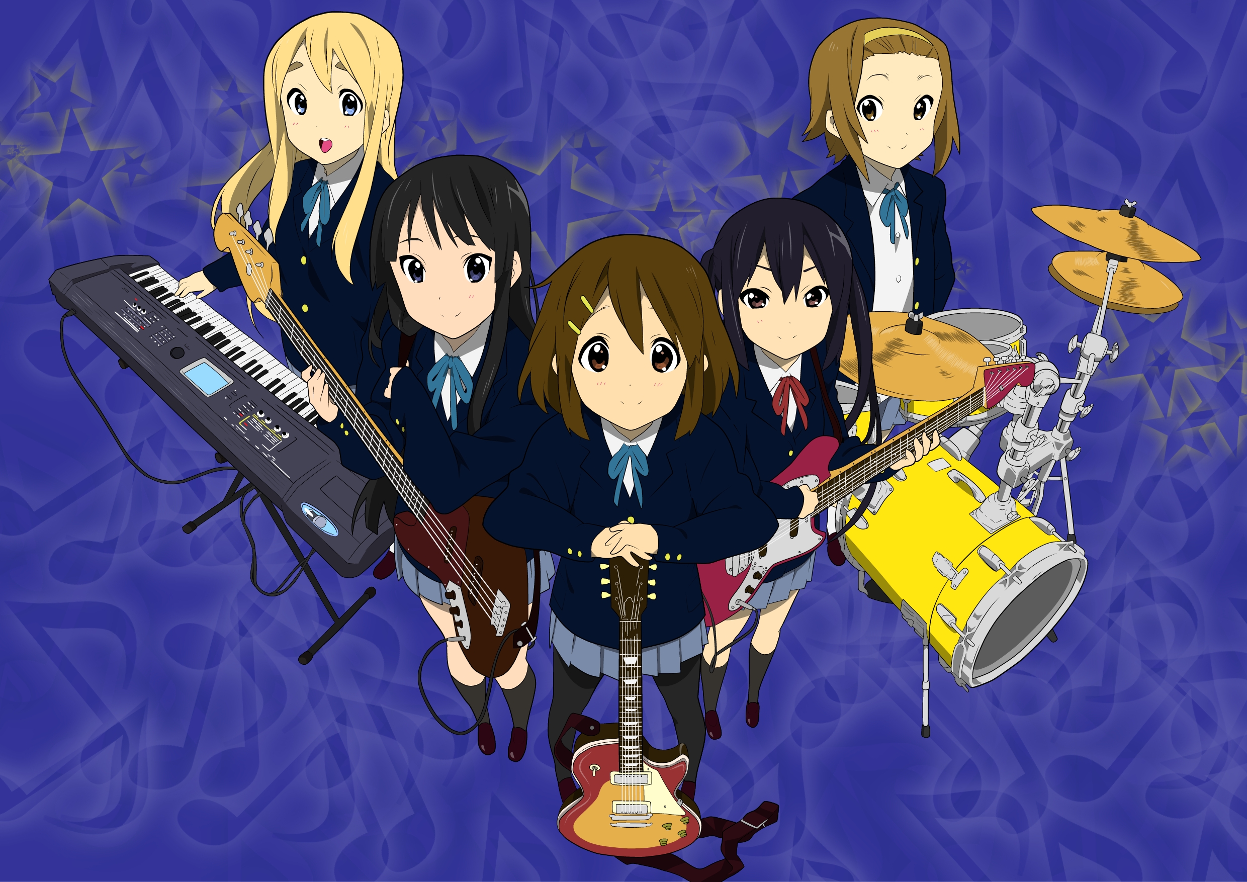 Ho-kago Tea Time Band: K-on! Vector