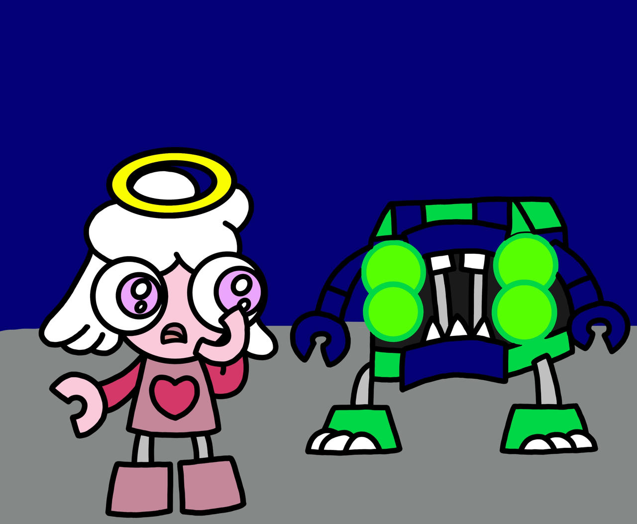 Alienoid Deviantart Carrie sees a Alienoid Busto by LouisCyan157 on DeviantArt