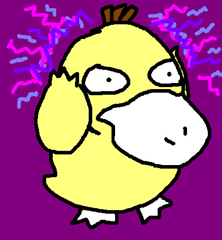 Pokemon Psyduck using Psychic by MastahAzumek on DeviantArt