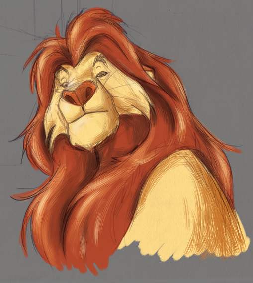 Mufasa coloured