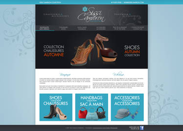 Shoes store web site