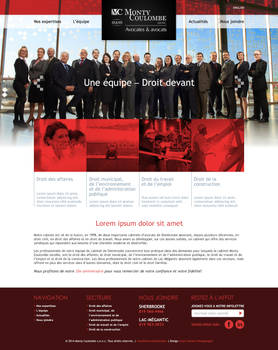 Law firm web site design