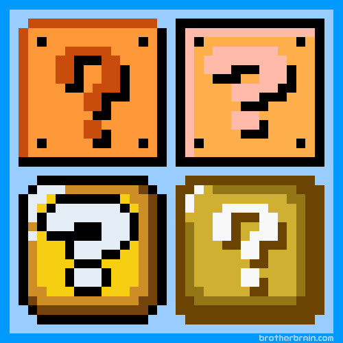 Bloque ? Super Mario Bros by RandonLT on DeviantArt