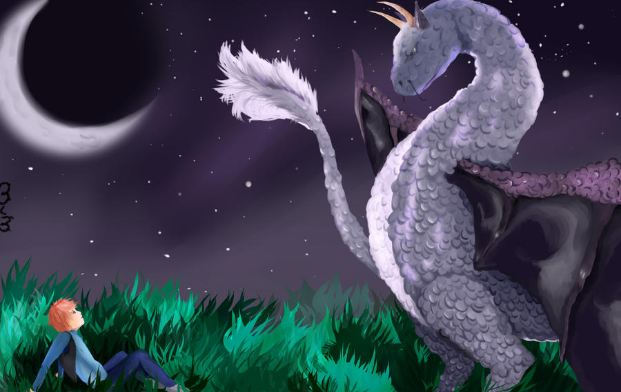 Moon Rabbit Dragon moon dragon by Mo-tyan on DeviantArt