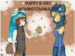 Happy B-day WhisingStarInAJar! :D/ by aklasha354