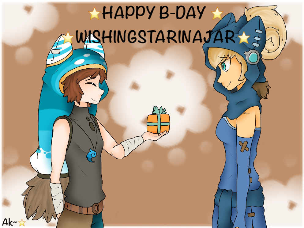 Happy B-day WhisingStarInAJar! :D/