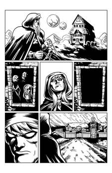 Page from Abandoned LYGOR Comic Book