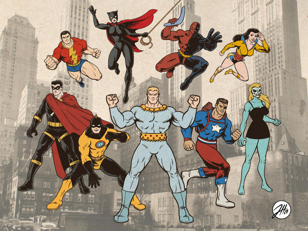 Rake, Public Domain Super Heroes