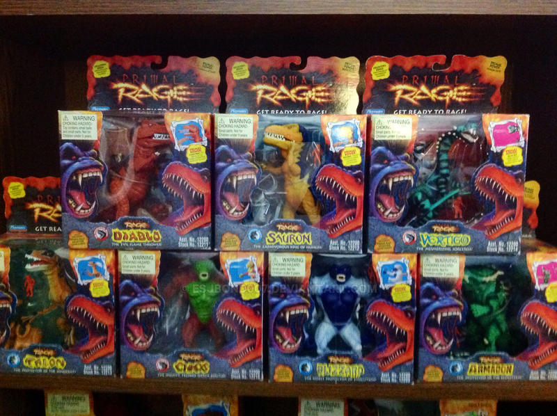 Playmates Primal Rage Player 2 set of 7 by ESJBond007 on DeviantArt