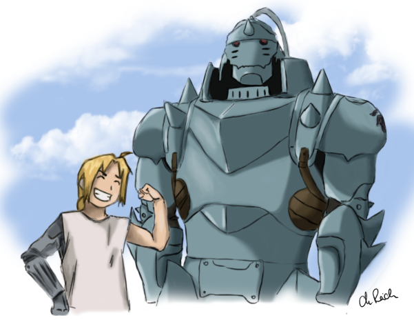 Fullmetal - Edward and Alphonse