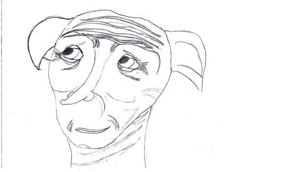 Dobby the House Elf Sketch