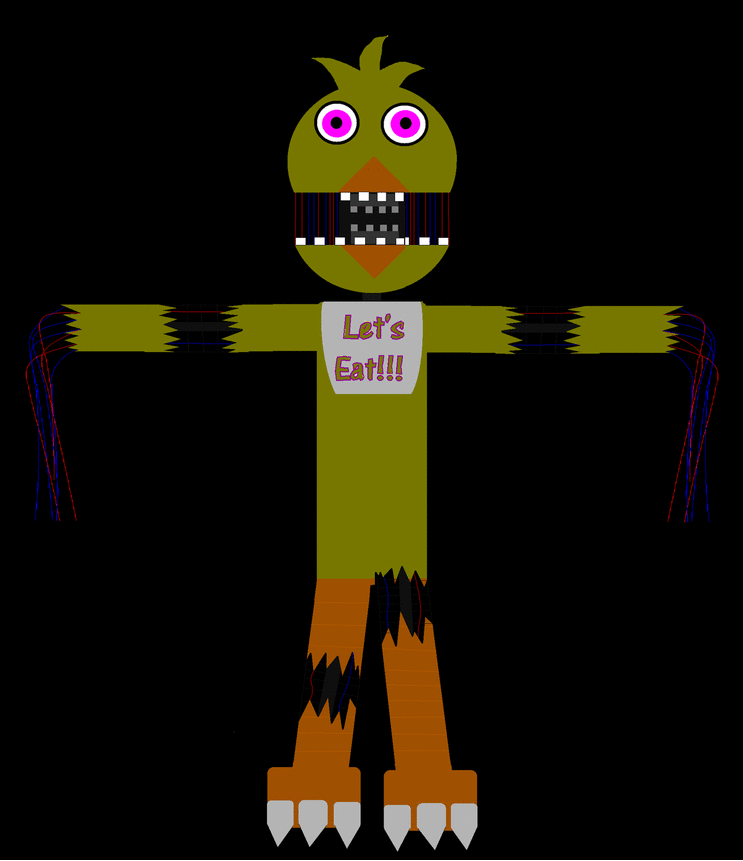 C4D/FNaF) FNaF 2  Withered Chica Jumpscare by fnafandmore001 on DeviantArt