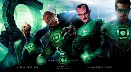 green lantern banner