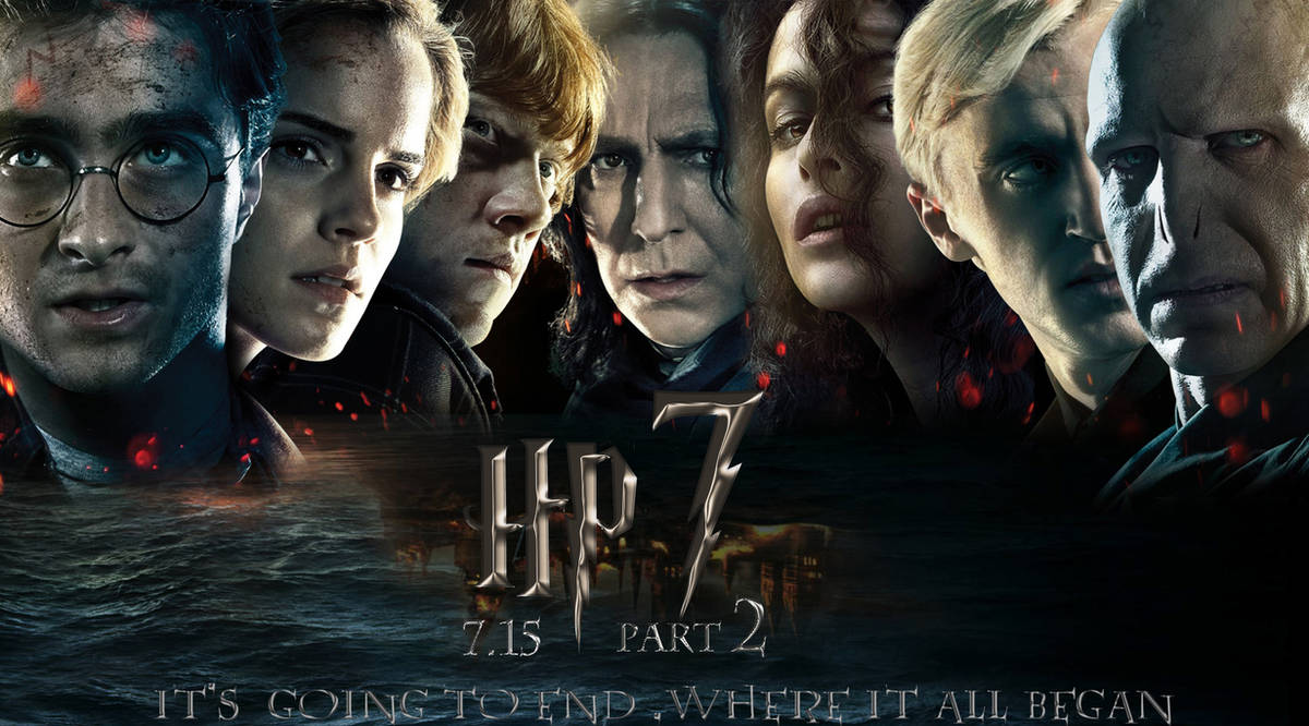 Harry potter 7 poster by olrakbustrider on DeviantArt