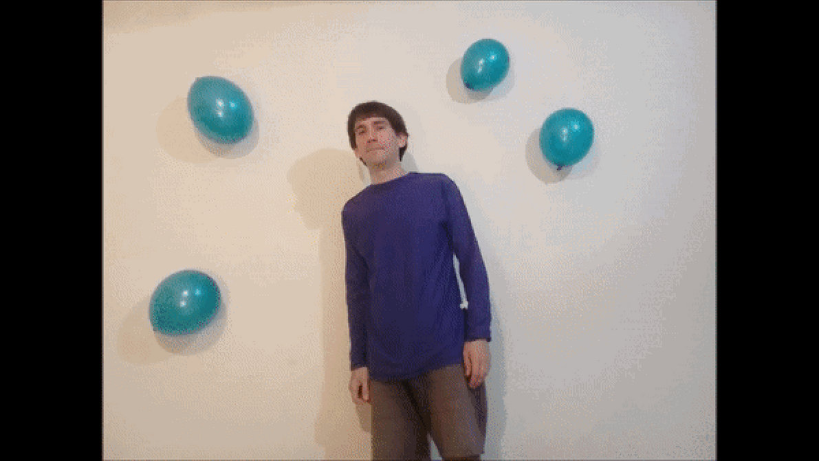Man Inflating Gif GIF - Self inflating for my cousin's birthday by pballooned on DeviantArt