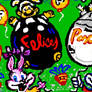 Felices Pascuas - Serie Mario Land y Tiny Toon