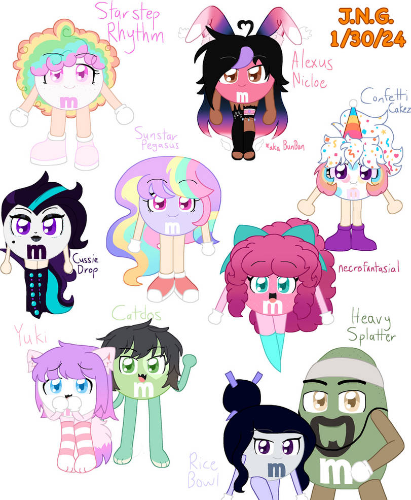 MandMs People By TrueJackster2001 On DeviantArt