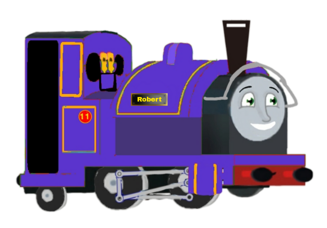 2 Faced Engine Robert the purple narrow gauge engine by Thomvrabel on DeviantArt