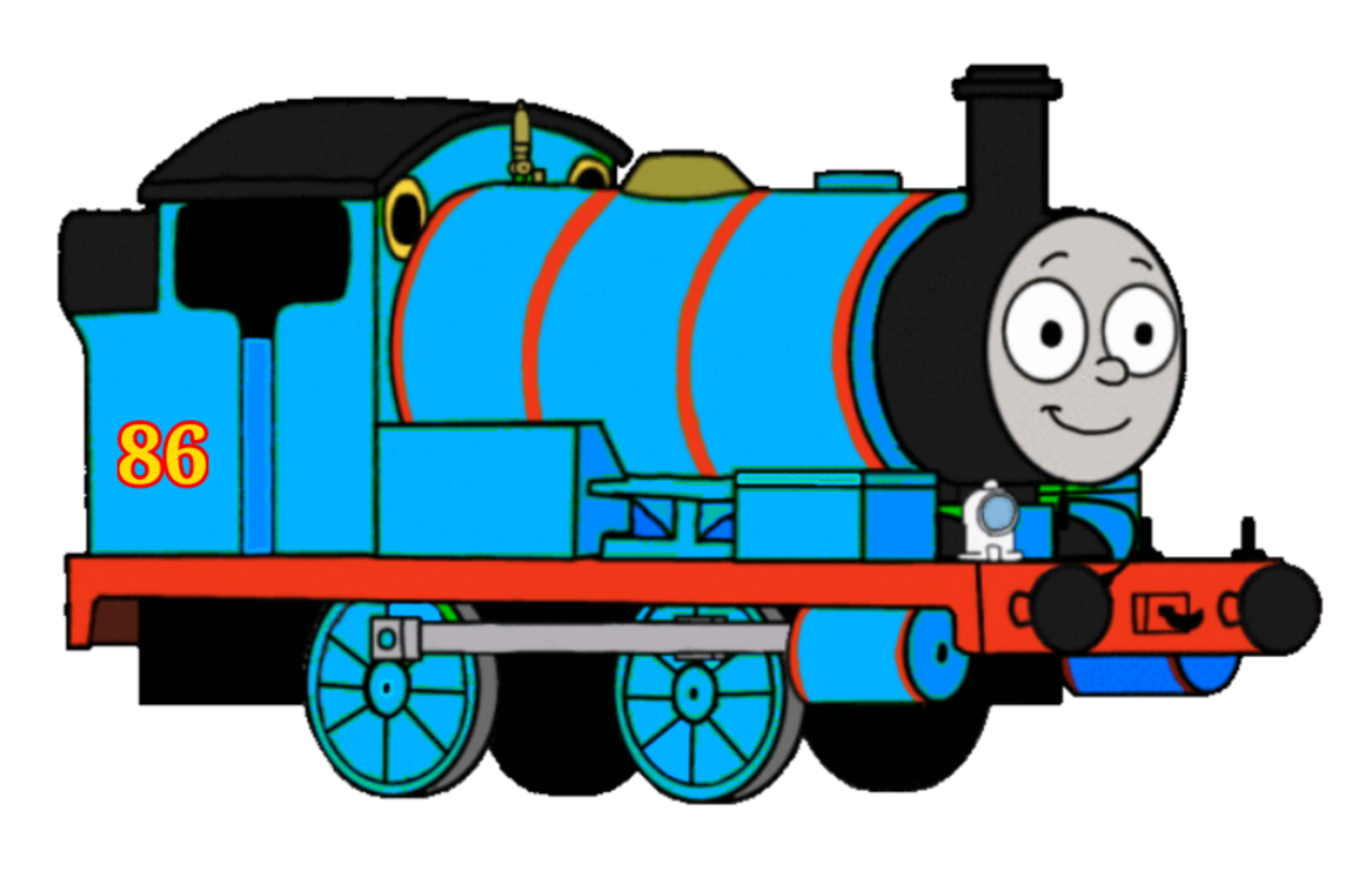 Yanuar the saddle tank engine 86 by Thomvrabel on DeviantArt