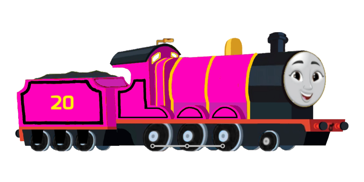 Emma the pink engine by Thomvrabel on DeviantArt