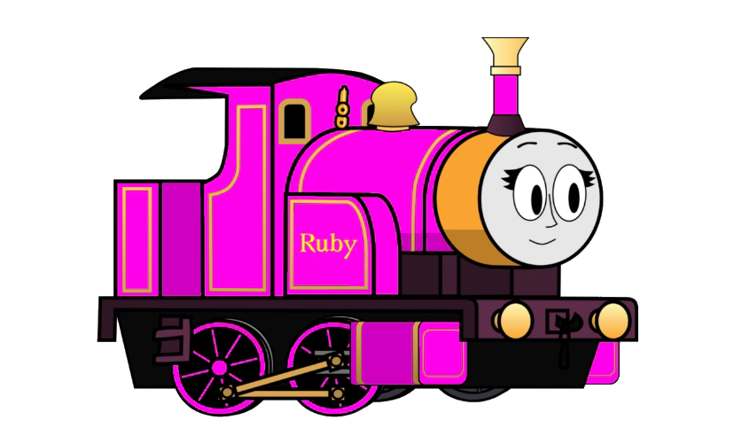 Ruby Steam Engine Ruby the magical engine by Thomvrabel on DeviantArt