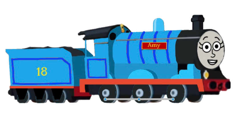 Amy the blue engine all engine go oc by Thomvrabel on DeviantArt