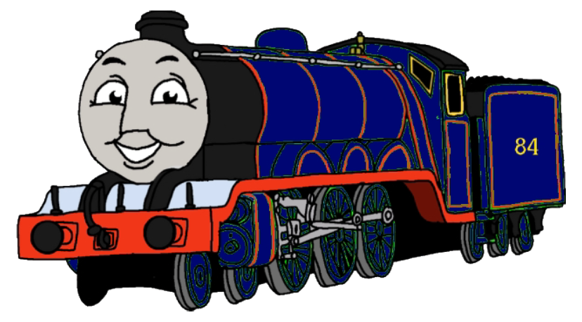 Red H Engine Me in George the red engine by Thomvrabel on DeviantArt
