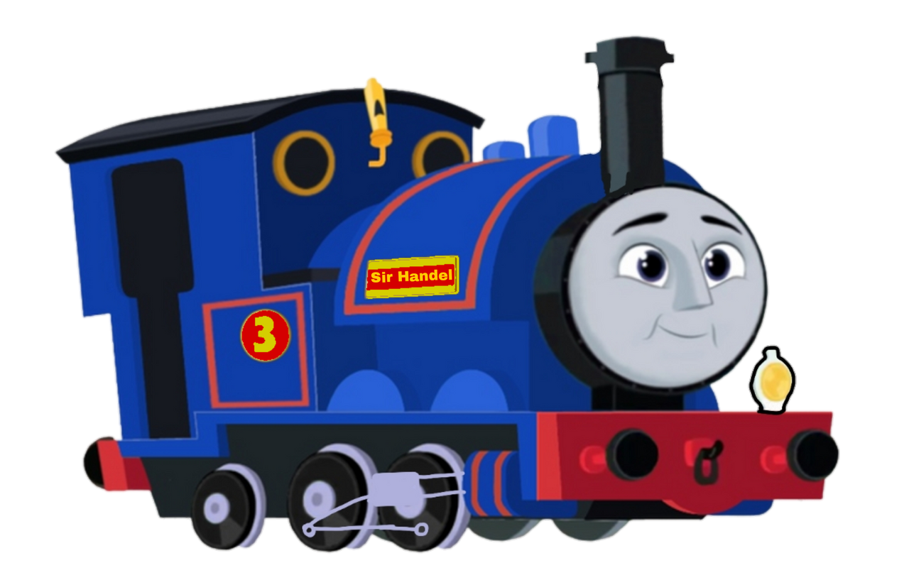 All engine go imporved 1995 sir handel by Thomvrabel on DeviantArt