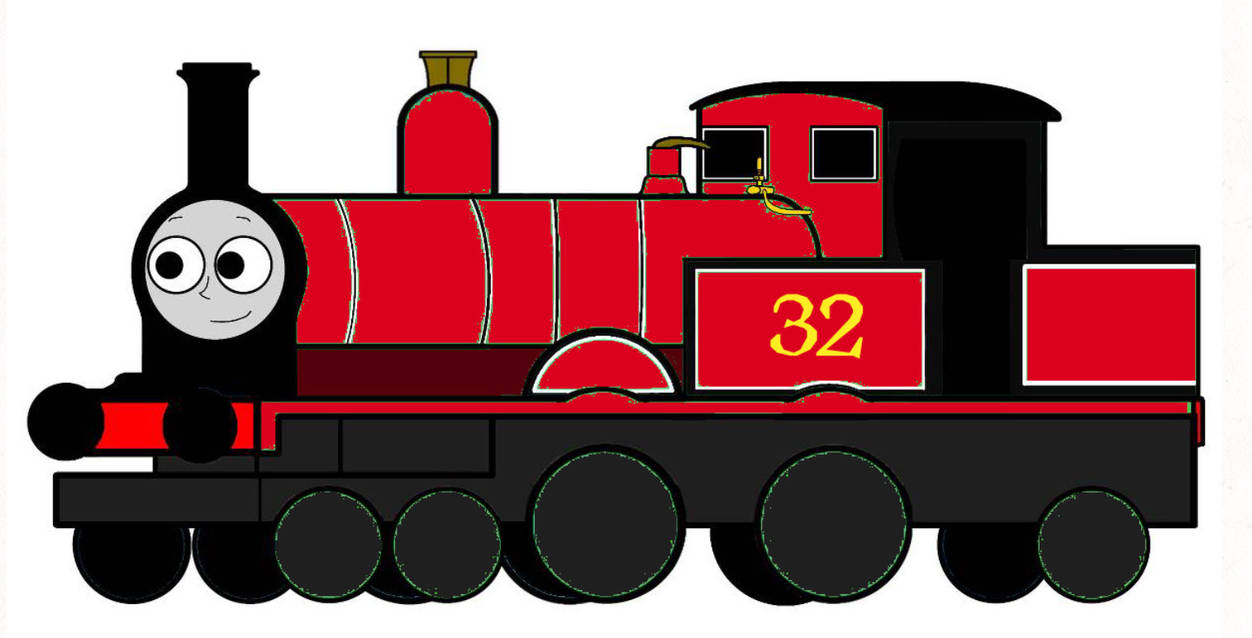 Max the red tank engine by Thomvrabel on DeviantArt