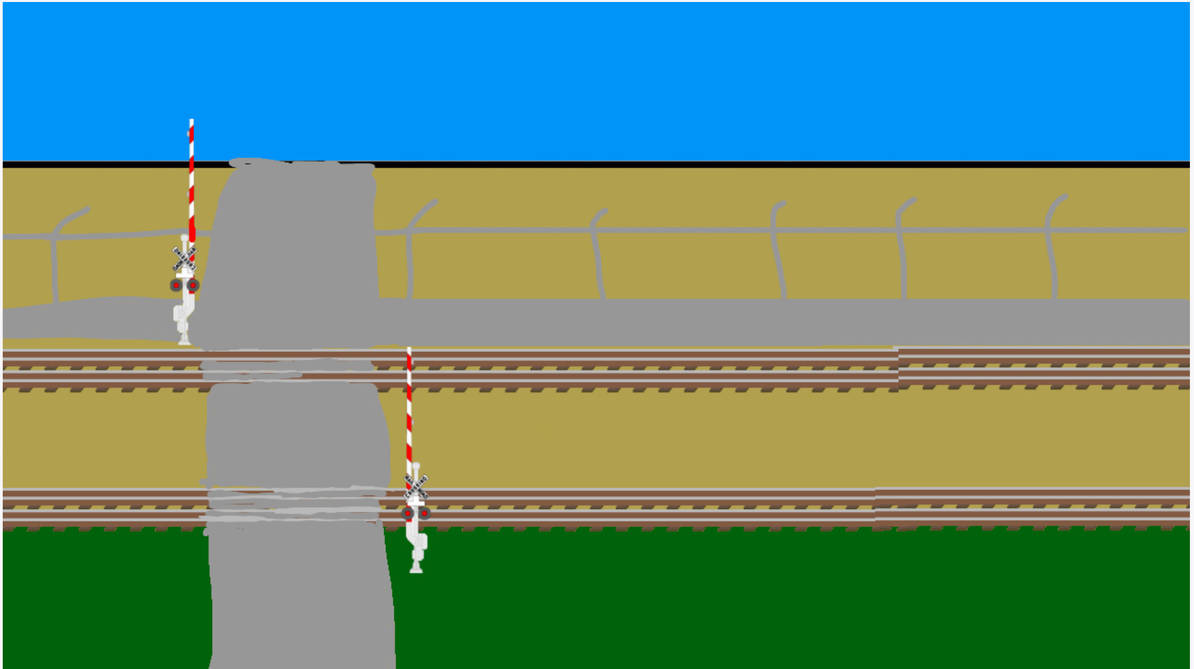 Las Peter Sam level crossing by Thomvrabel on DeviantArt