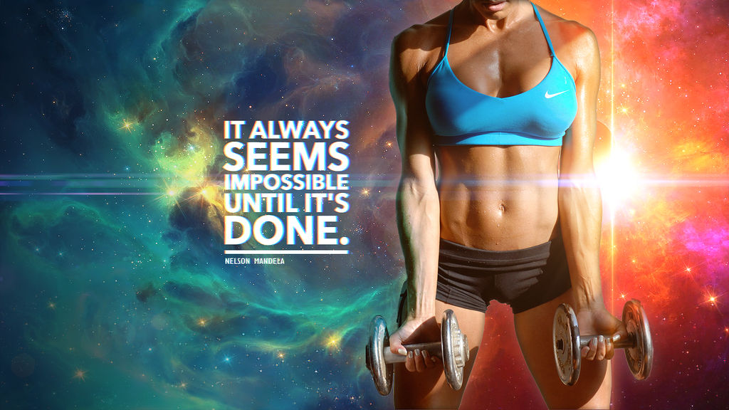 Motivational Fitness Wallpaper by CybertronicStudios on DeviantArt