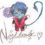 .Marvel Chibi: Nightcrawler.