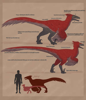 Pyro Raptor Outline Explore the Best Pyroraptor Art | DeviantArt