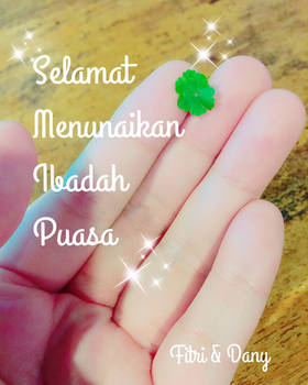 Happy fasting ( ^_^)