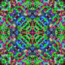 Abstract Colorful Mirrored Artwork