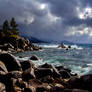 Early Winter Storm at Lake Tahoe