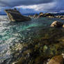 The Bonsai Rock at Lake Tahoe