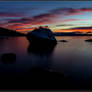 Evening at Tahoe's Bonsai Rock