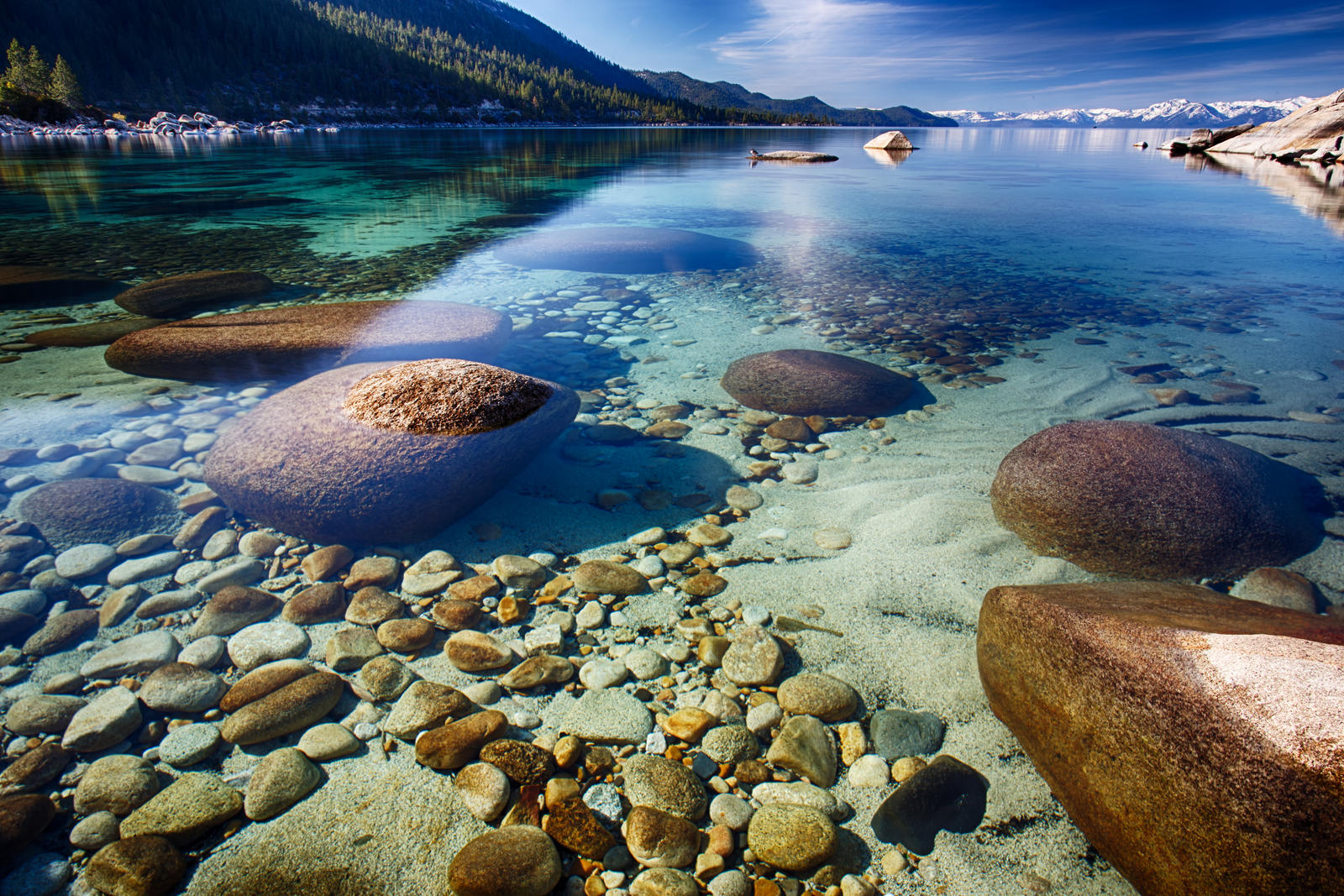 A Mellow Friday Morning at Tahoe